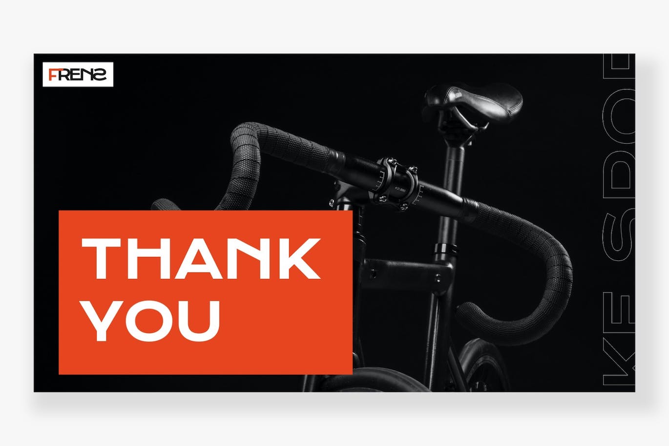 自行车运动PPT幻灯片模板 FRENS – Bike Sport Powerpoint Template 幻灯图表 sucaiwan.com