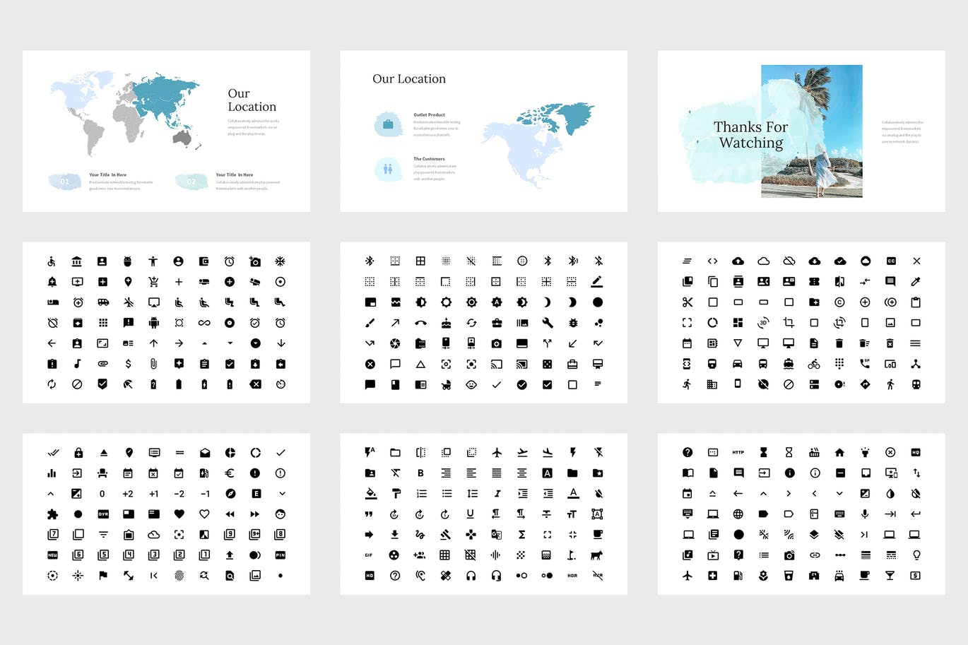 多用途蓝色幻灯片演示PPT模板 Guzeka – Multipurposes Blue Powerpoint Template 幻灯图表 第5张-素材湾丨精选海外优质设计素材资源 多用途蓝色幻灯片演示PPT模板 Guzeka – Multipurposes Blue Powerpoint Template 幻灯图表 sucaiwan.com