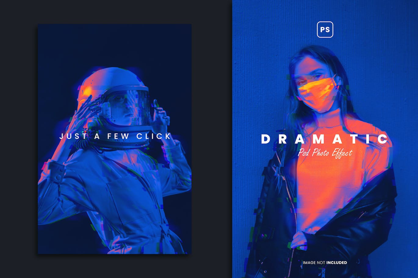 戏剧色调照片效果PS图层样式 Dramatic Tone Photo Effect 插件预设 sucaiwan.com