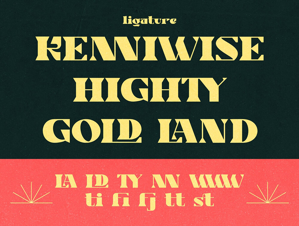 Cagila复古优雅衬线字体 设计素材 sucaiwan.com