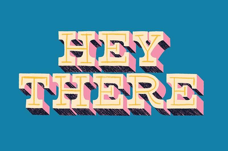 6支字体创作Procreate笔刷 笔刷资源 sucaiwan.com