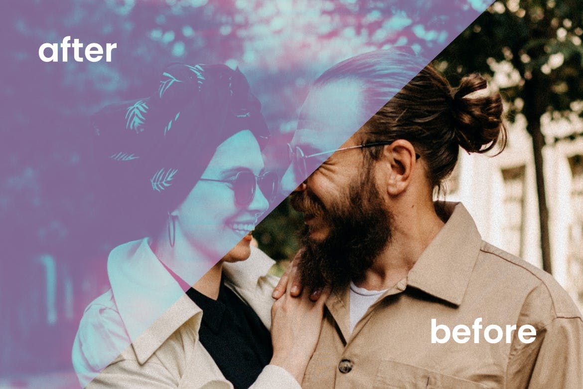 柔和朦胧照片特效PS图层样式 Pastel Hazy Photo Effect 插件预设 sucaiwan.com