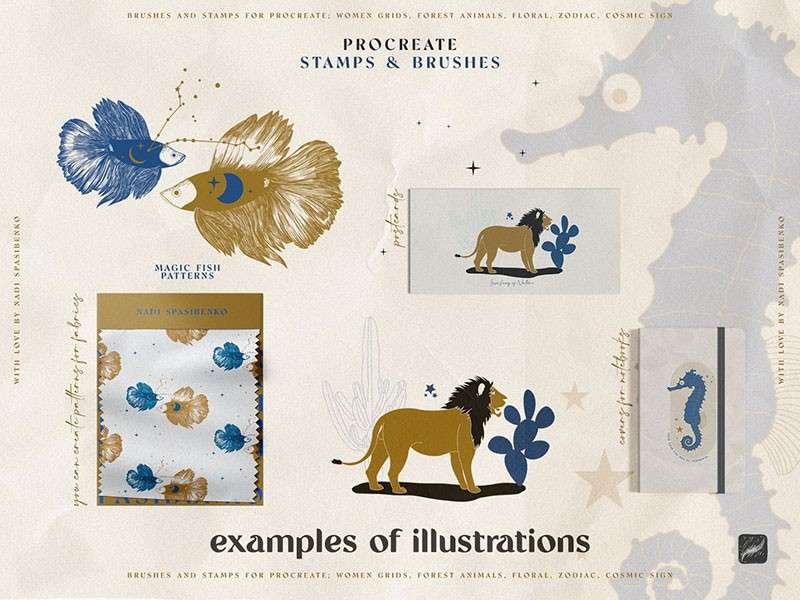 150个古典唯美抽象艺术图案PS笔刷 笔刷资源 sucaiwan.com