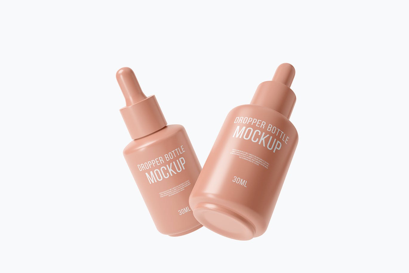 30ml滴管瓶包装设计样机v2 30ml Dropper Bottle Mockup Vol.2 样机素材 sucaiwan.com