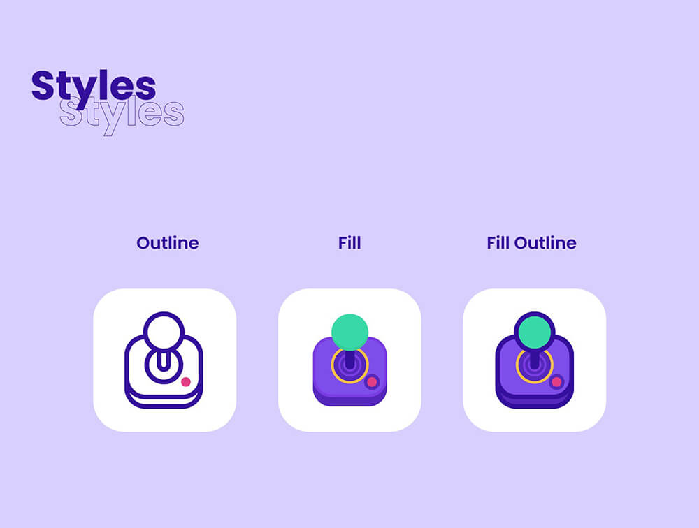 32个有趣的娱乐图标集 图标素材 sucaiwan.com