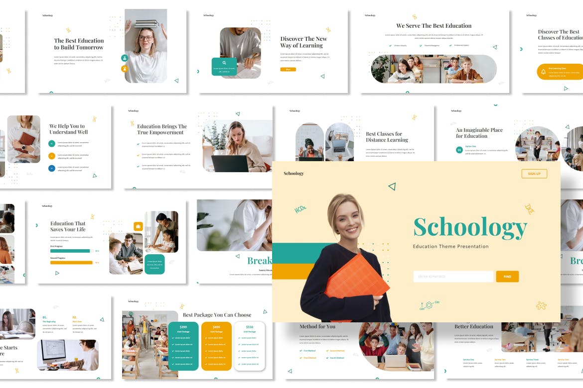 科学教育Powerpoint模板 Schoology – Science Education PowerPoint 幻灯图表 第2张-素材湾丨精选海外优质设计素材资源 科学教育Powerpoint模板 Schoology – Science Education PowerPoint 幻灯图表 sucaiwan.com