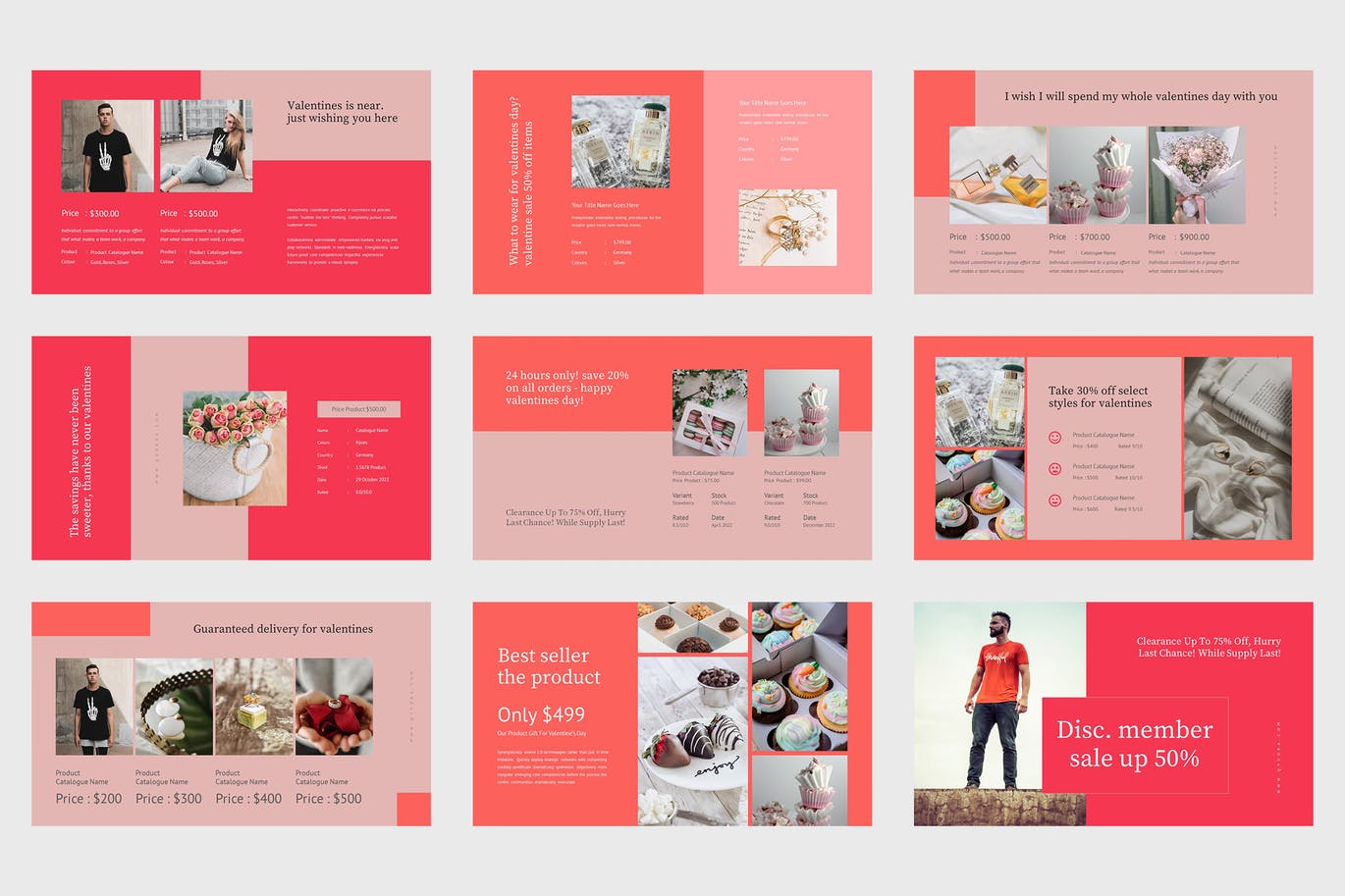 情人节食品目录Powerpoint模板下载 Qyvora – Valentine Catalogue Powerpoint 幻灯图表 第4张-素材湾丨精选海外优质设计素材资源 情人节食品目录Powerpoint模板下载 Qyvora – Valentine Catalogue Powerpoint 幻灯图表 sucaiwan.com