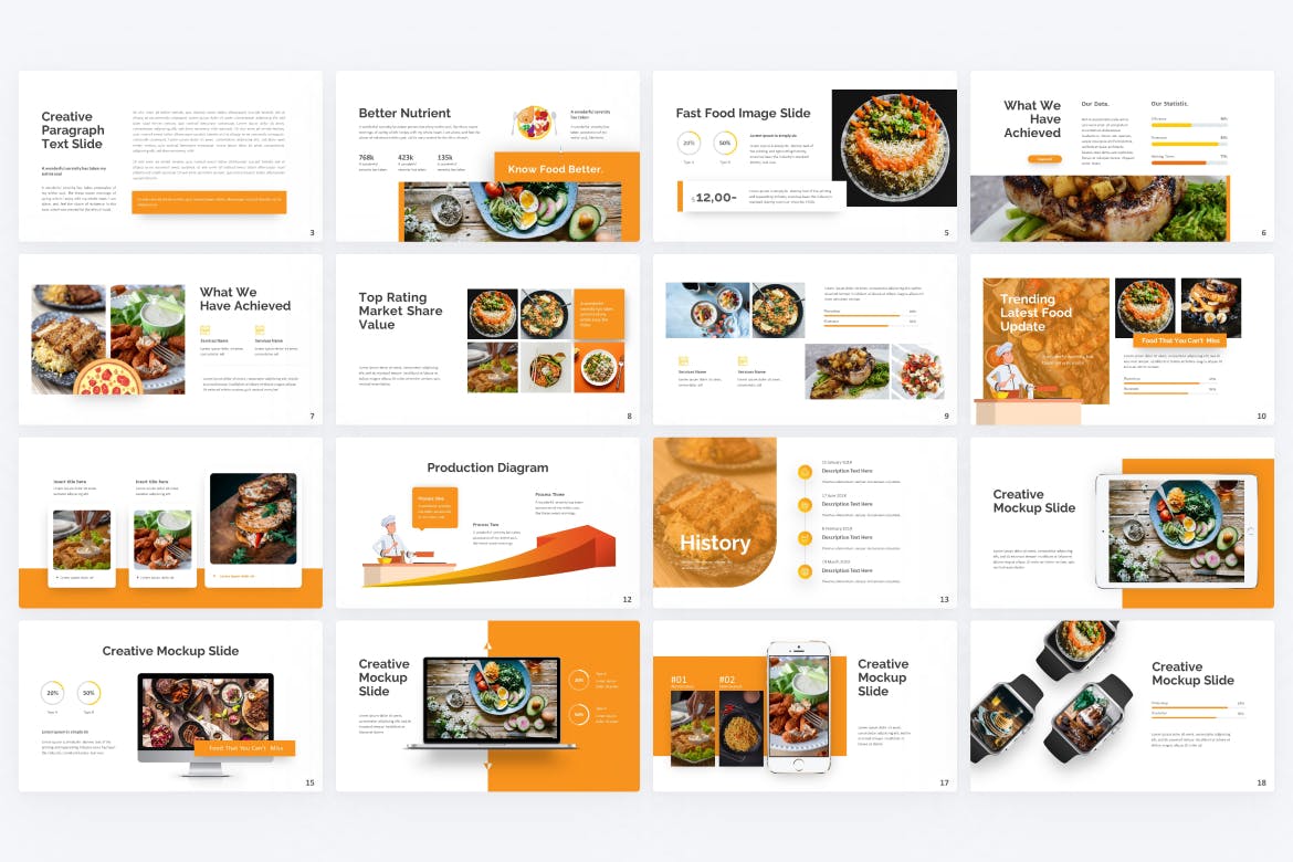 食物食品PPT演示文稿 Sustenance Food PowerPoint Template 幻灯图表 第2张-素材湾丨精选海外优质设计素材资源 食物食品PPT演示文稿 Sustenance Food PowerPoint Template 幻灯图表 sucaiwan.com
