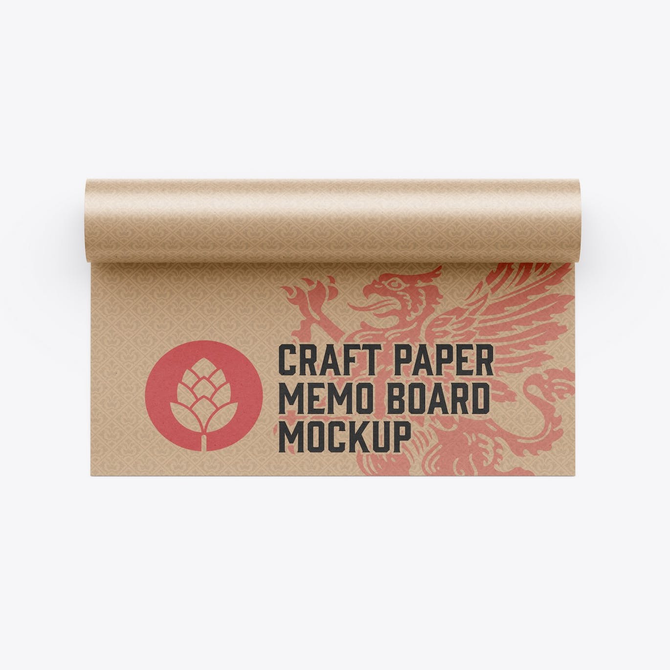 纸卷图案Logo设计样机 Paper Roll Mockup 样机素材 sucaiwan.com