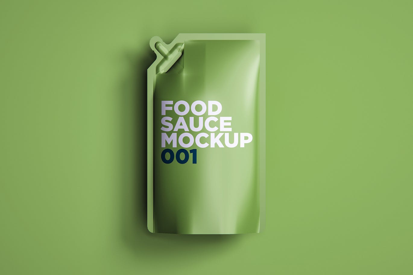 食品酱料袋包装设计样机v1 Food Sauce Mockup 001 样机素材 sucaiwan.com