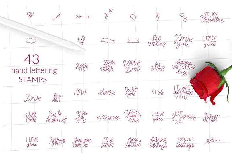 460+西方节日装饰和图案Procreate笔刷 笔刷资源 sucaiwan.com