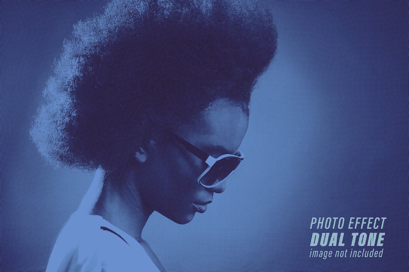 双色调照片特效PS图层样式 Dualtone Photo Effect 插件预设 sucaiwan.com