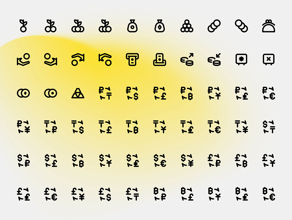 金融与支付主题矢量图标 图标素材 sucaiwan.com