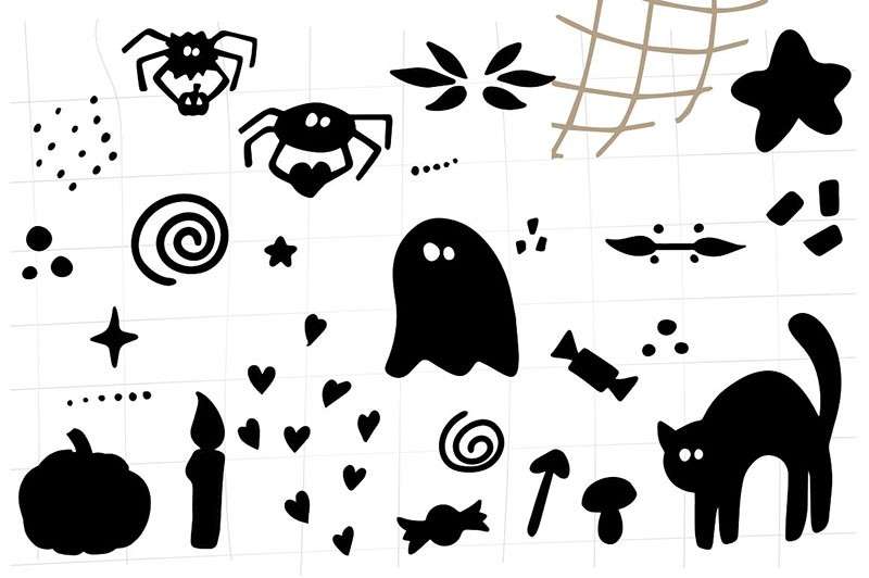 460+西方节日装饰和图案Procreate笔刷 笔刷资源 sucaiwan.com