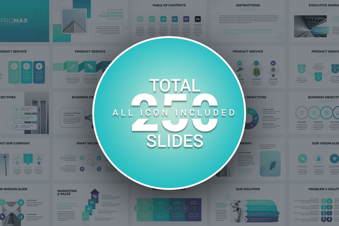 信息图表商业幻灯片演示PPT模板 Infographic Business PowerPoint Presentation 幻灯图表 sucaiwan.com