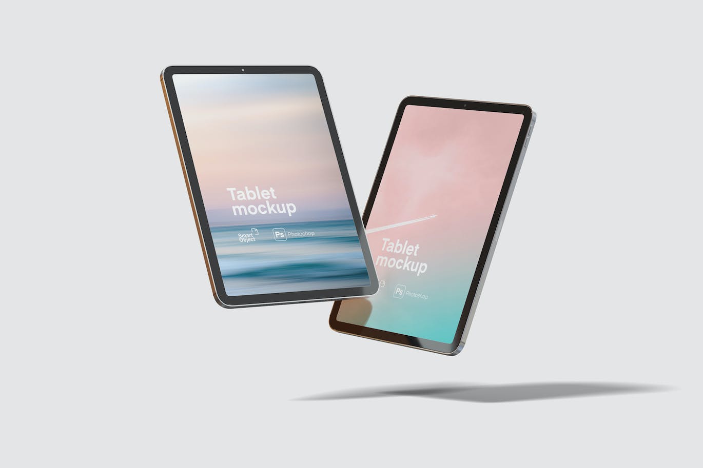 iPad Air 2022款苹果平板电脑样机 iPad Air 2022 Mockups 样机素材 sucaiwan.com
