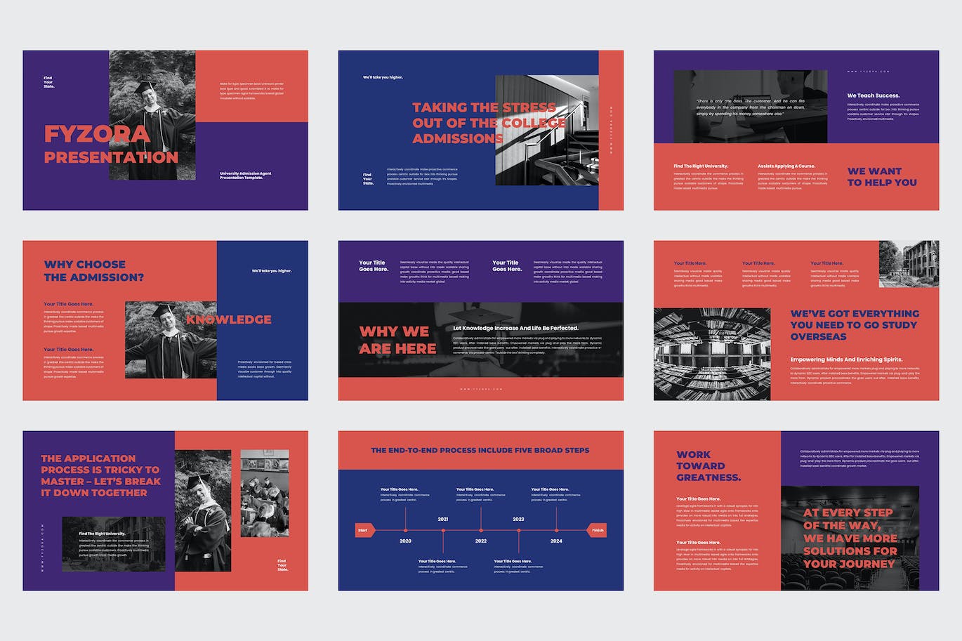 大学招生代理演示PPT模板 Fyzora – University Admission Agent Powerpoint 幻灯图表 第4张-素材湾丨精选海外优质设计素材资源 大学招生代理演示PPT模板 Fyzora – University Admission Agent Powerpoint 幻灯图表 sucaiwan.com