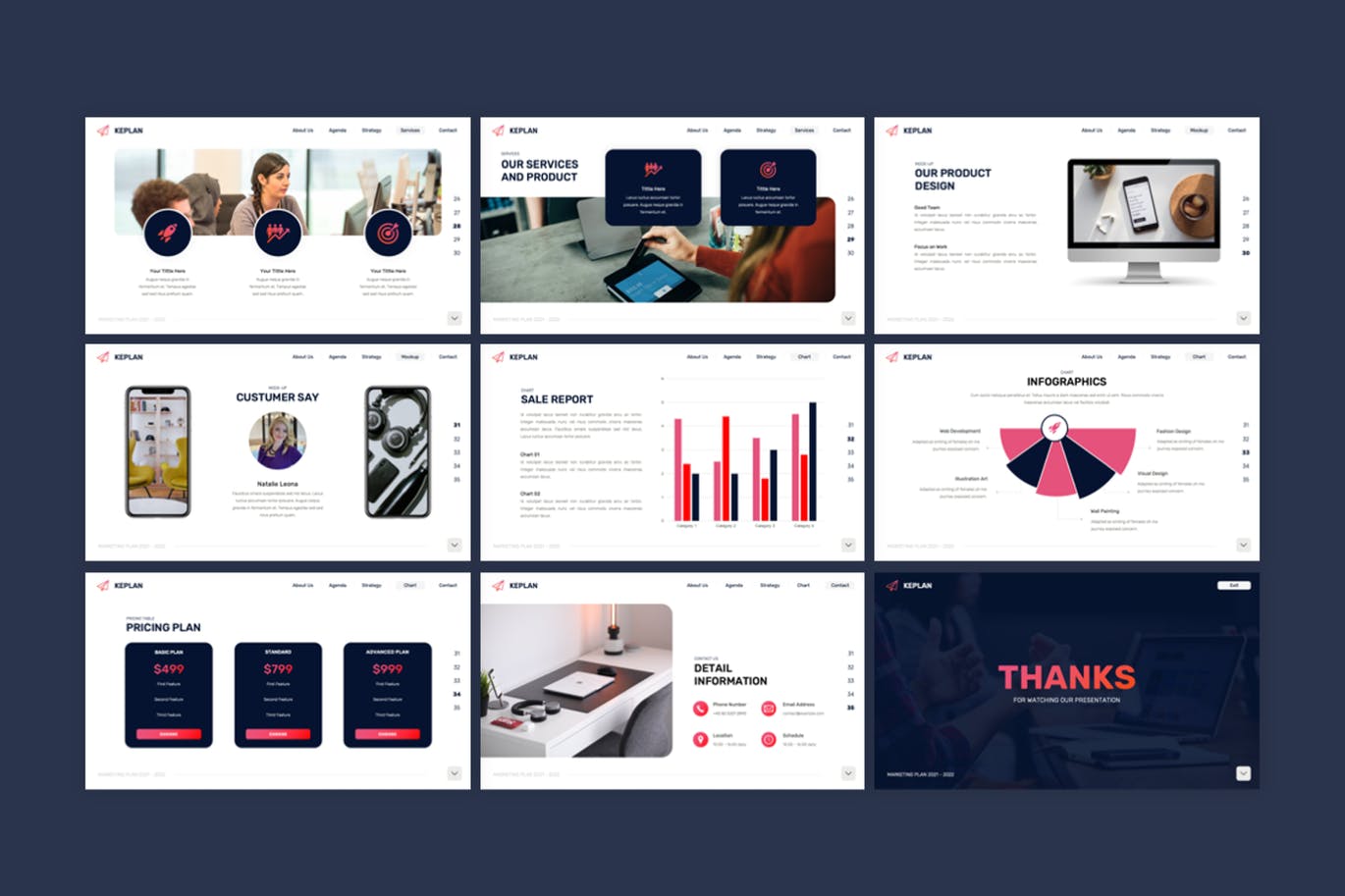 营销计划方案Powerpoint幻灯片模板 Keplan – Marketing Plan PowerPoint Template 幻灯图表 第5张-素材湾丨精选海外优质设计素材资源 营销计划方案Powerpoint幻灯片模板 Keplan – Marketing Plan PowerPoint Template 幻灯图表 sucaiwan.com