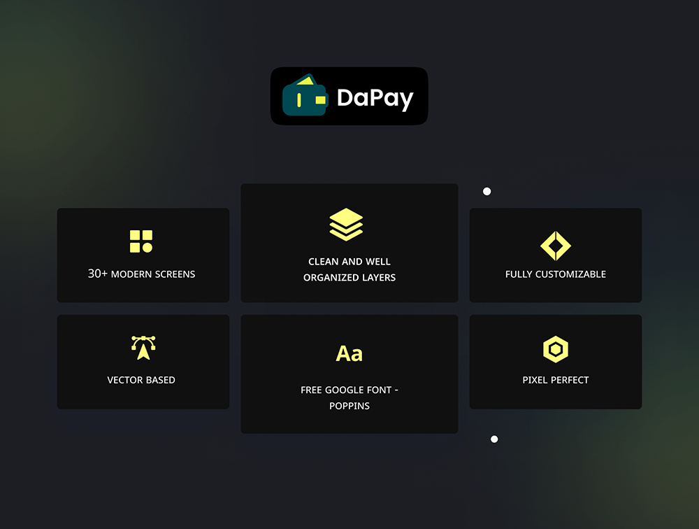 金融科技网站登陆页面UI套件 APP UI sucaiwan.com