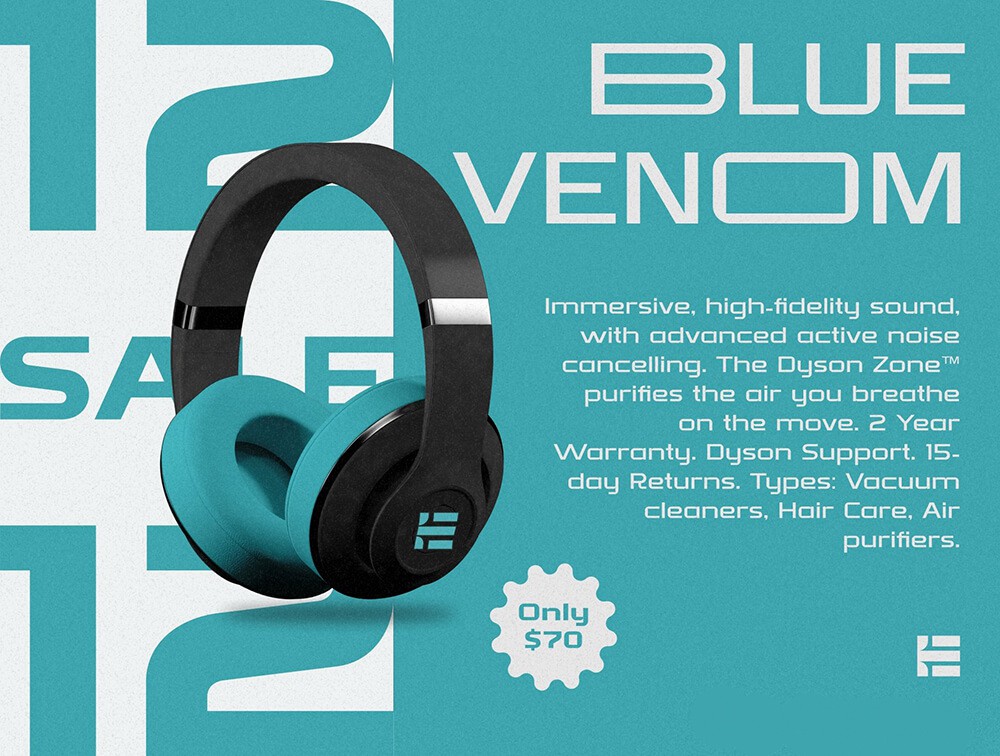 现代怪诞显示字体 设计素材 sucaiwan.com