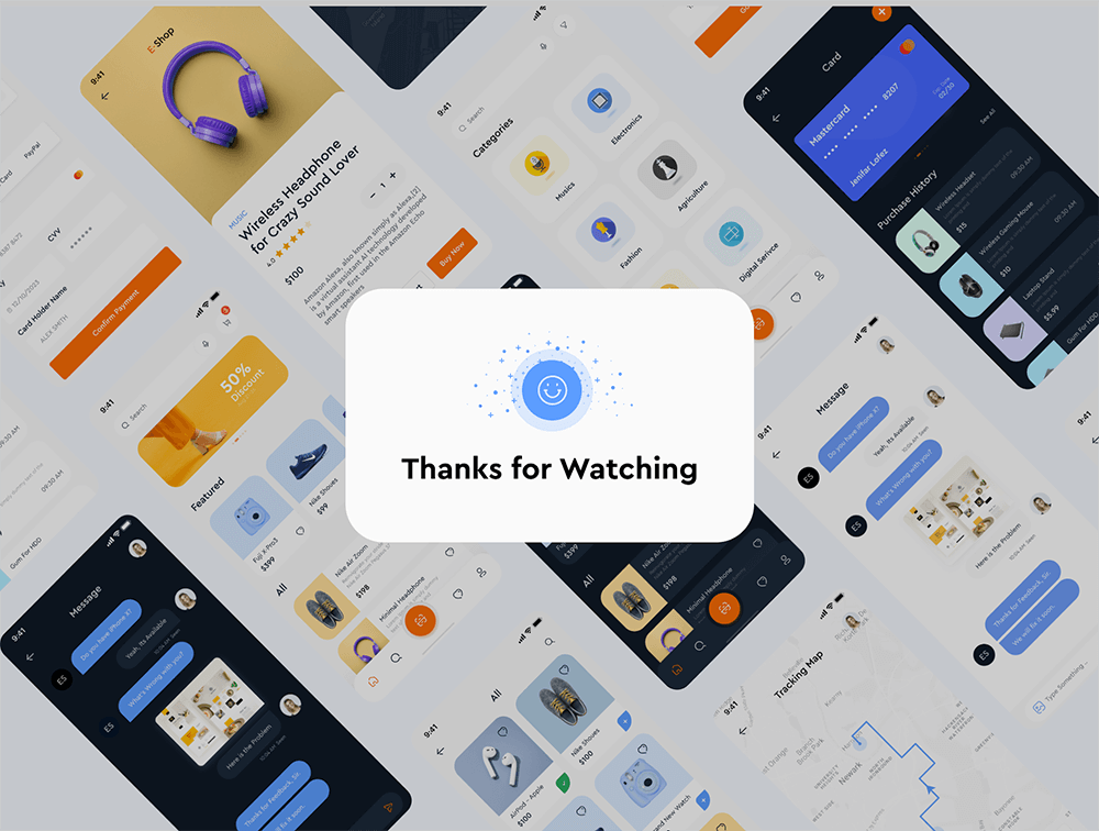 电子商务移动应用程序UI套件 APP UI sucaiwan.com