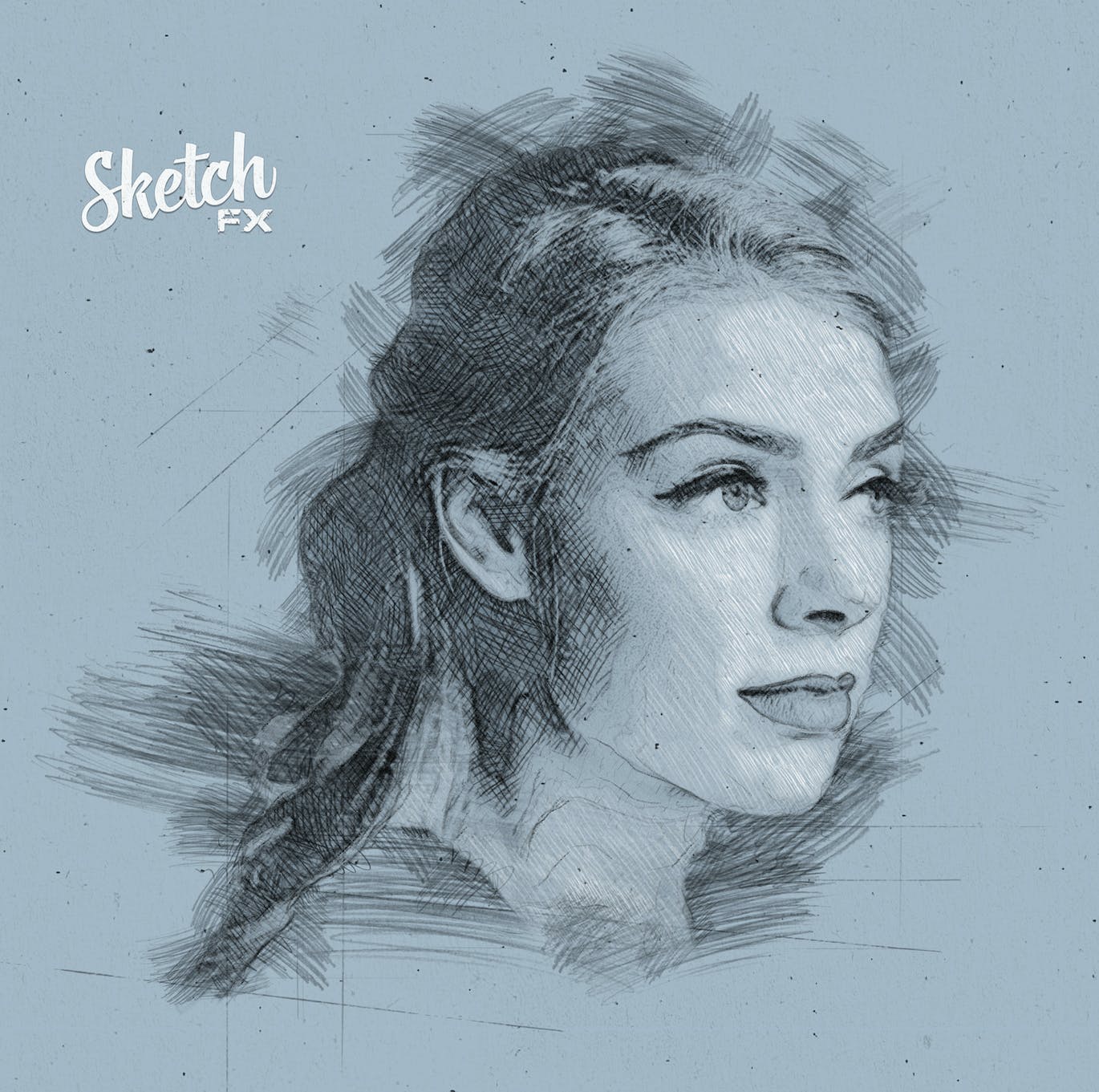 素描FX-照片效果PS插件 Sketch FX – Photo Effect Plugin 插件预设 sucaiwan.com