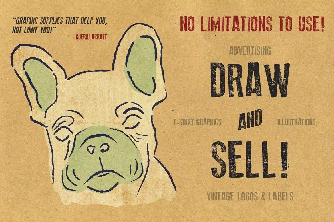 74个油墨勾线AI笔刷 笔刷资源 sucaiwan.com