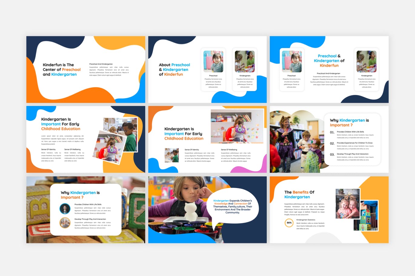 幼儿园&学前教育Powerpoint模板 Kinderfun – Kindergarten & Preshool PowerPoint 幻灯图表 第5张-素材湾丨精选海外优质设计素材资源 幼儿园&学前教育Powerpoint模板 Kinderfun – Kindergarten & Preshool PowerPoint 幻灯图表 sucaiwan.com