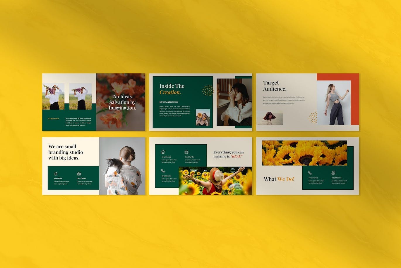 创意时尚宣传材料Powerpoint模板 Angelish – Creative Fashion Angelish Powerpoint 幻灯图表 sucaiwan.com