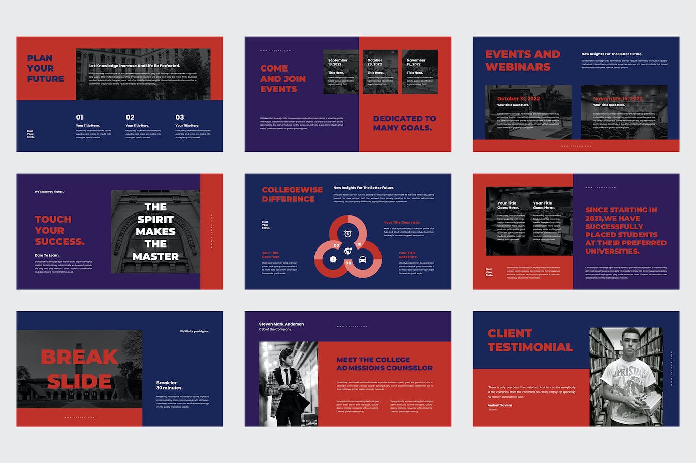 大学招生代理演示PPT模板 Fyzora – University Admission Agent Powerpoint 幻灯图表 第3张-素材湾丨精选海外优质设计素材资源 大学招生代理演示PPT模板 Fyzora – University Admission Agent Powerpoint 幻灯图表 sucaiwan.com