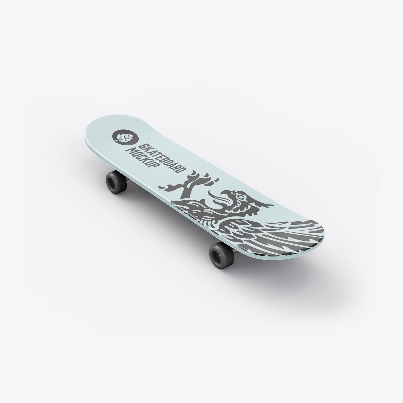 骑行滑板品牌设计样机 Skateboard Mockup 样机素材 sucaiwan.com