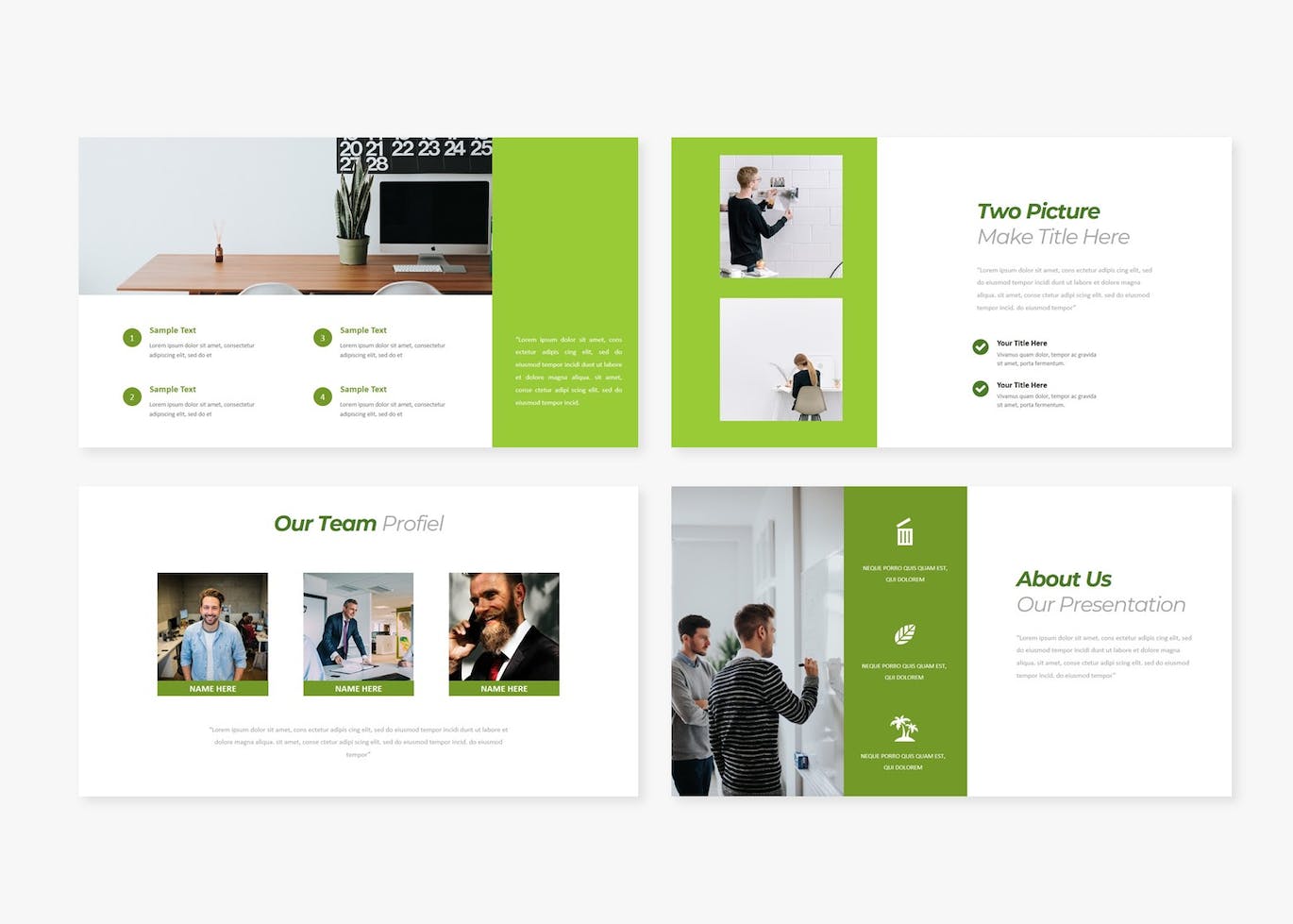 企业项目介绍PPT幻灯片设计模板 Think Business PowerPoint 幻灯图表 sucaiwan.com