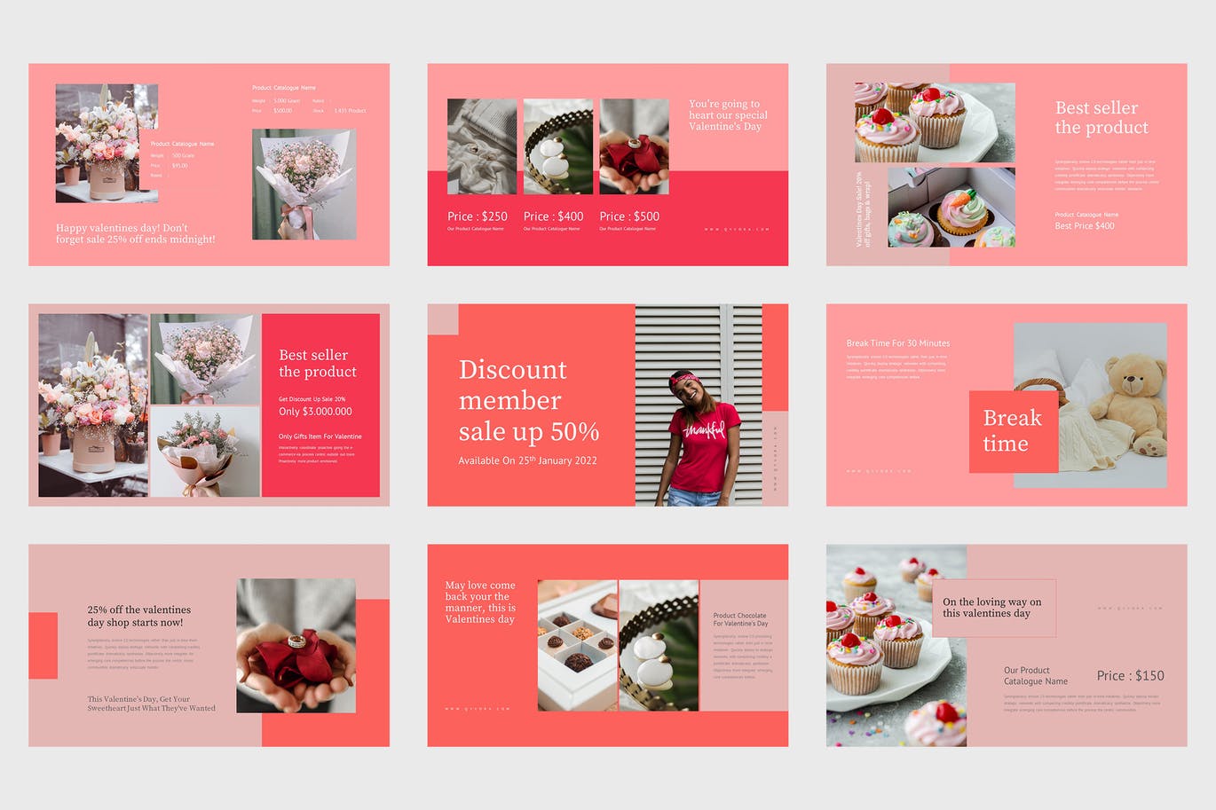 情人节食品目录Powerpoint模板下载 Qyvora – Valentine Catalogue Powerpoint 幻灯图表 第8张-素材湾丨精选海外优质设计素材资源 情人节食品目录Powerpoint模板下载 Qyvora – Valentine Catalogue Powerpoint 幻灯图表 sucaiwan.com