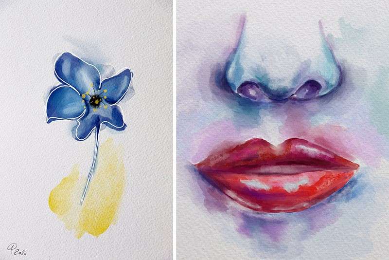 40+自然水彩插画Procreate笔刷 笔刷资源 sucaiwan.com