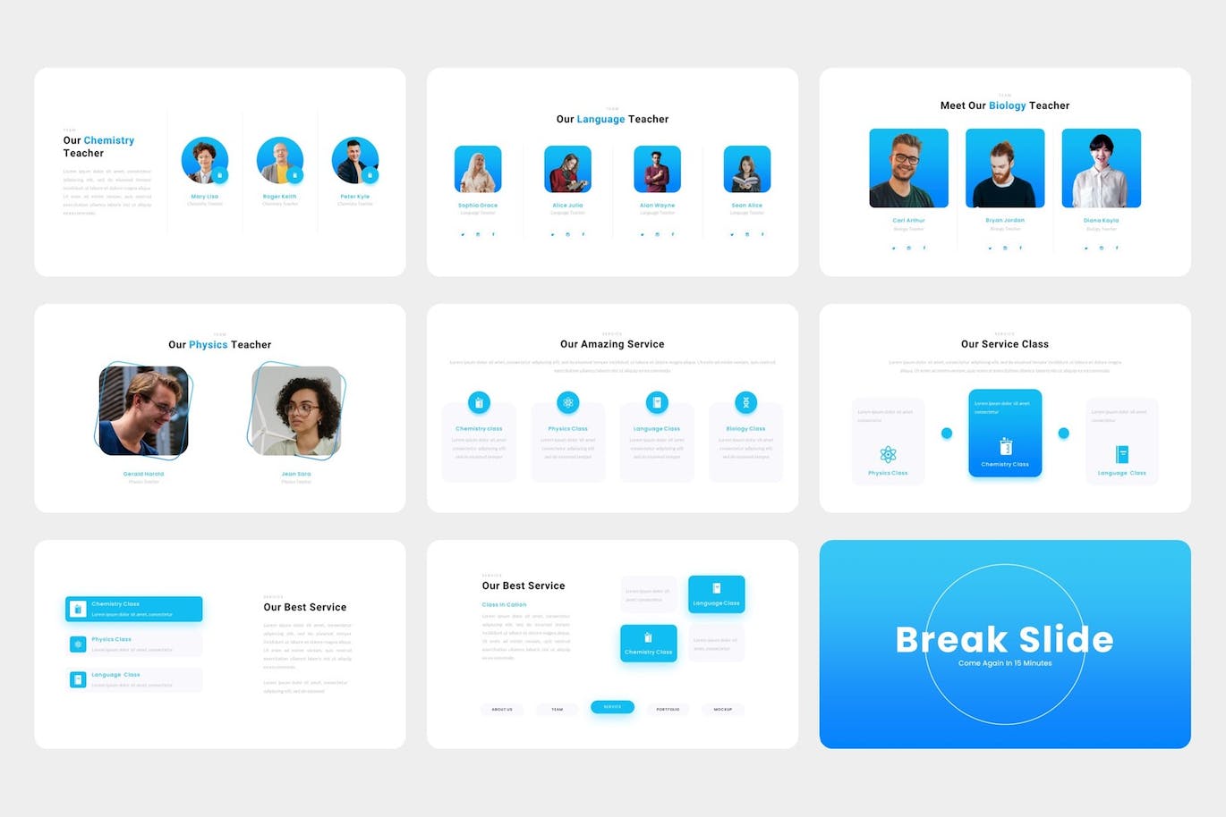 学校教育演示PPT模板 Cation – Education School PowerPoint Template 幻灯图表 第2张-素材湾丨精选海外优质设计素材资源 学校教育演示PPT模板 Cation – Education School PowerPoint Template 幻灯图表 sucaiwan.com