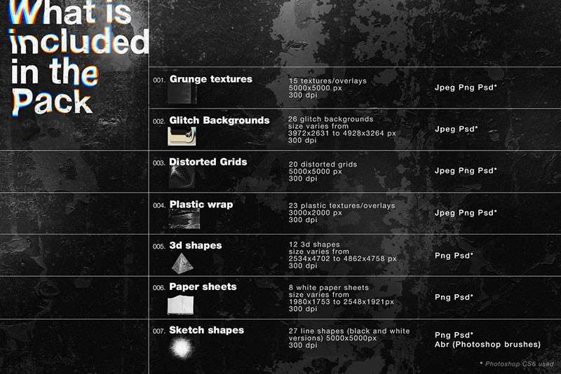 抽象网格酸性背景图案设计素材套装 图片素材 sucaiwan.com