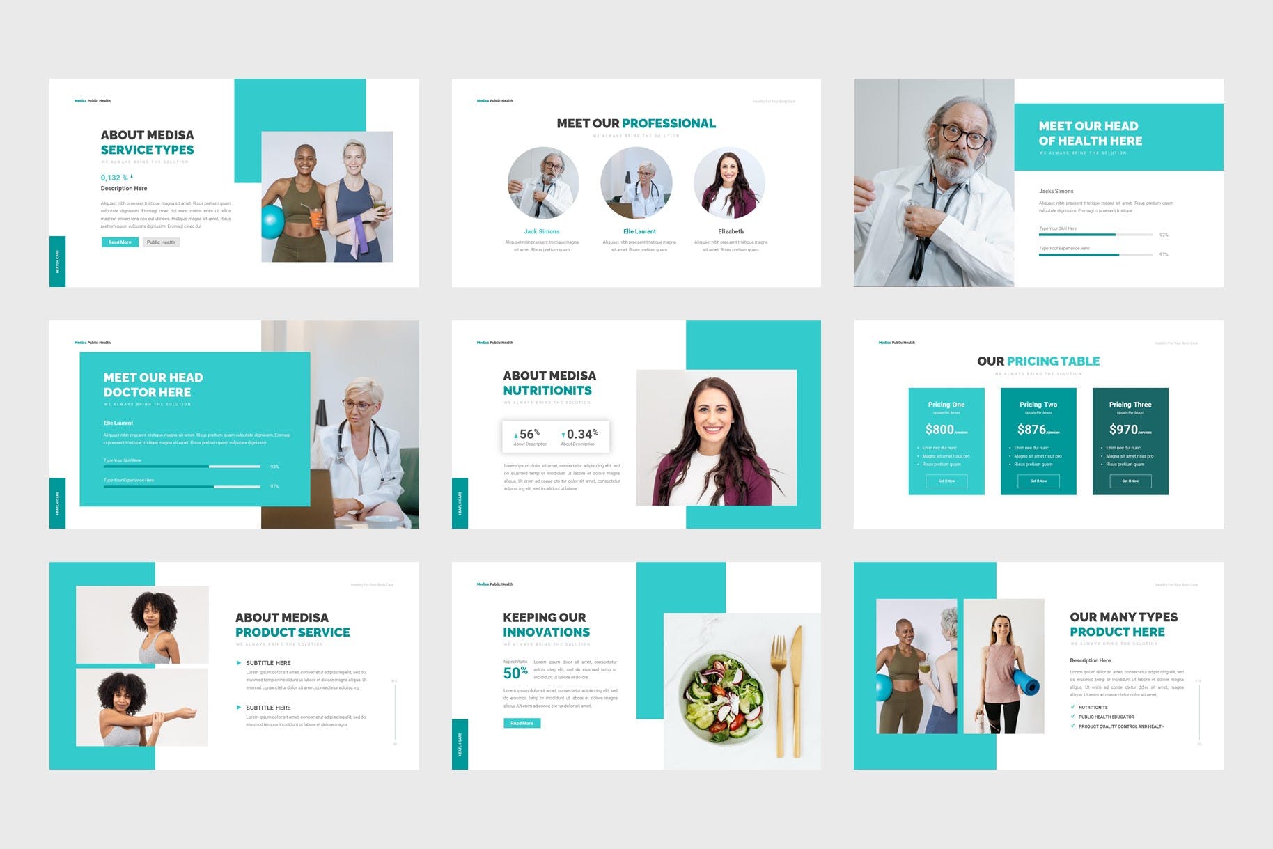 公共卫生健康PowerPoint演示文稿模板 Medisa – Public Health PowerPoint Template 幻灯图表 第3张-素材湾丨精选海外优质设计素材资源 公共卫生健康PowerPoint演示文稿模板 Medisa – Public Health PowerPoint Template 幻灯图表 sucaiwan.com