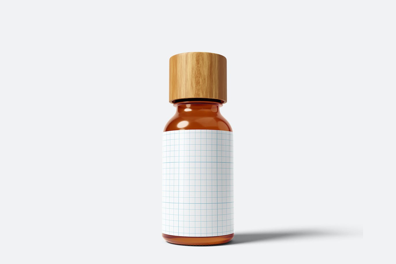 30ml精油玻璃瓶包装设计样机 30ml Essential Oil Glass Bottle Mockup 样机素材 sucaiwan.com