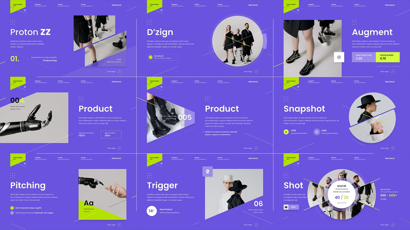 摄影作品集PPT模板下载 PROTON Z – Photography Portfolio PowerPoint 幻灯图表 第4张-素材湾丨精选海外优质设计素材资源 摄影作品集PPT模板下载 PROTON Z – Photography Portfolio PowerPoint 幻灯图表 sucaiwan.com