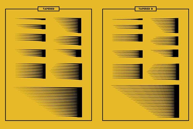现代木刻版画AI笔刷 笔刷资源 sucaiwan.com