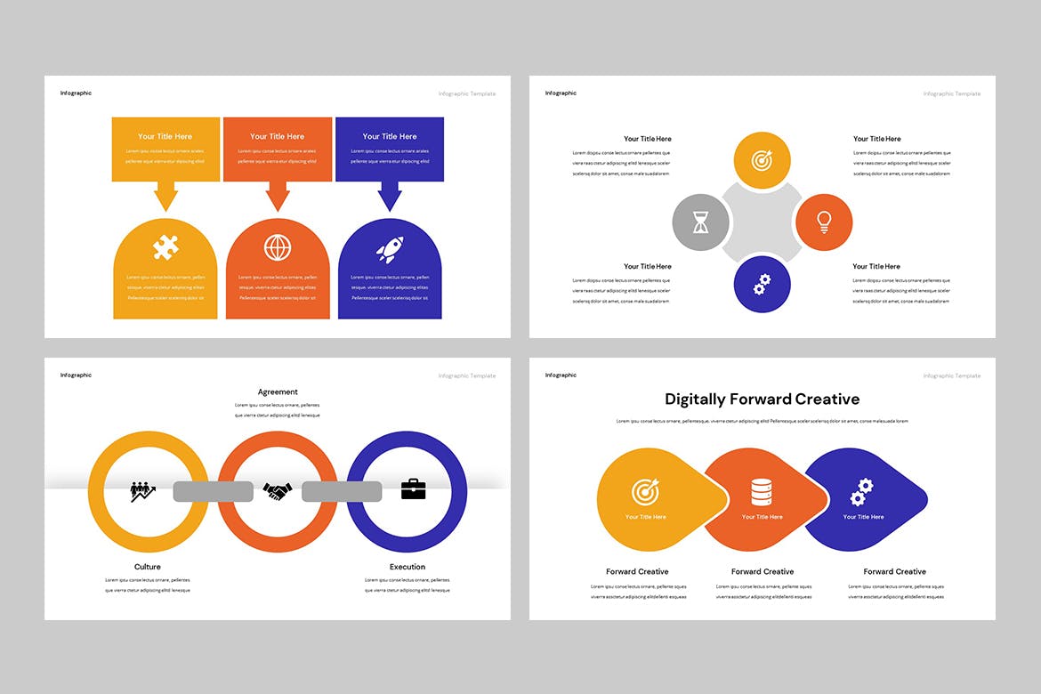 图表数据演示Powerpoint模板下载 Infographic Powerpoint Template 幻灯图表 sucaiwan.com