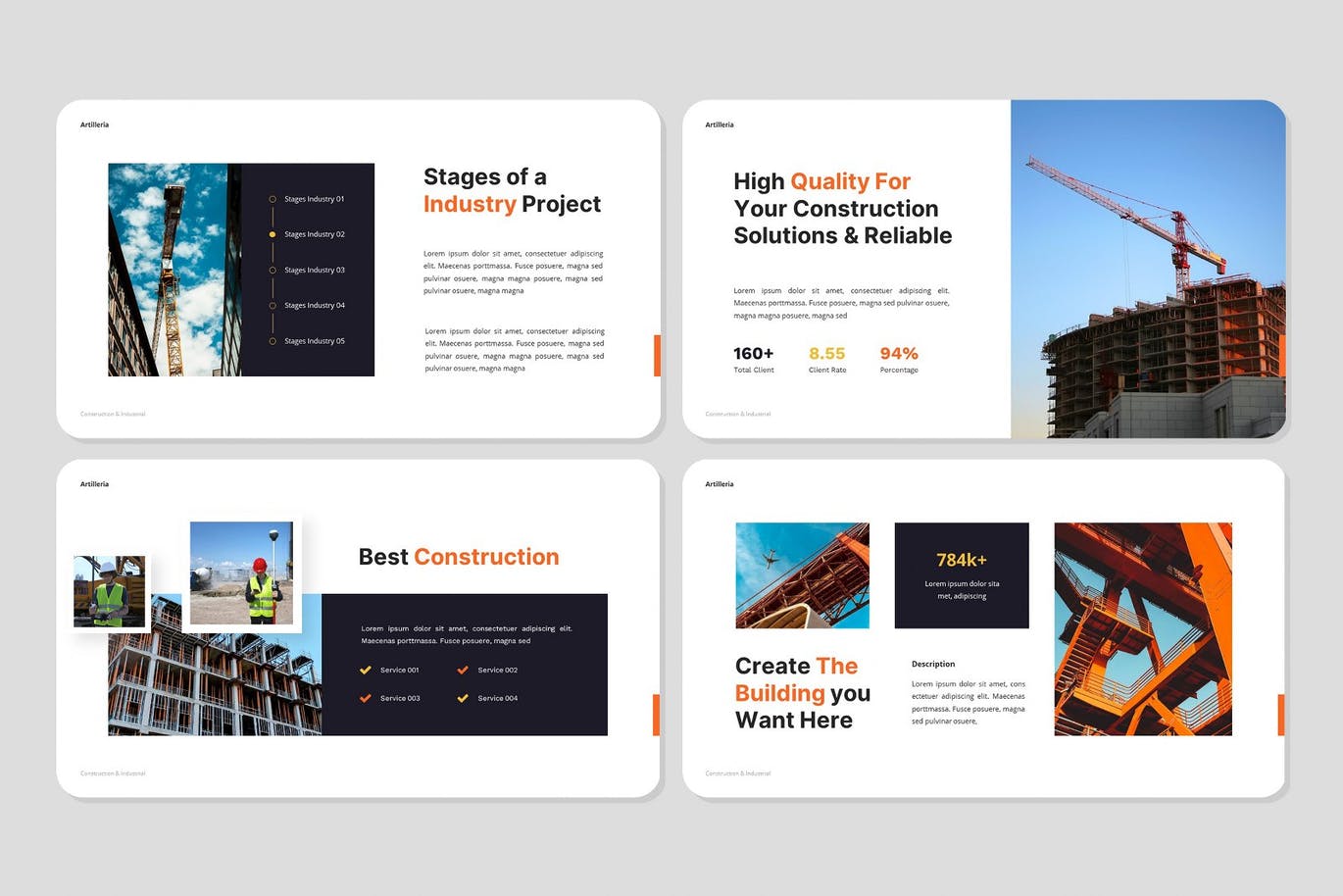 建筑和工业PowerPoint演示文稿模板 Artilleria – Construction Powerpoint Template 幻灯图表 第3张-素材湾丨精选海外优质设计素材资源 建筑和工业PowerPoint演示文稿模板 Artilleria – Construction Powerpoint Template 幻灯图表 sucaiwan.com