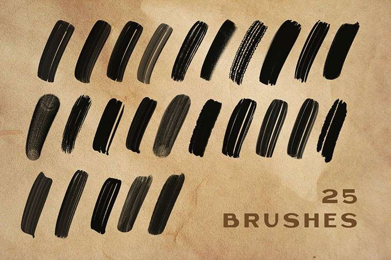 Procreate签名手写笔刷 笔刷资源 sucaiwan.com