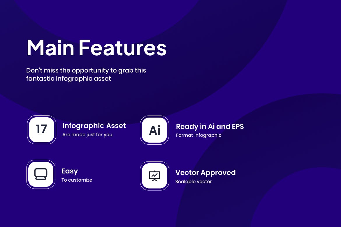 极简步骤流程信息图表素材 Minimal Infographic Asset Illustrator 幻灯图表 sucaiwan.com