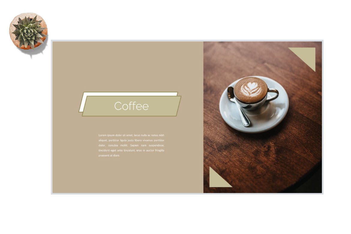 咖啡店创意演示PPT模板 Emily Coffee Shop – Creative Powerpoint Template 幻灯图表 第6张-素材湾丨精选海外优质设计素材资源 咖啡店创意演示PPT模板 Emily Coffee Shop – Creative Powerpoint Template 幻灯图表 sucaiwan.com