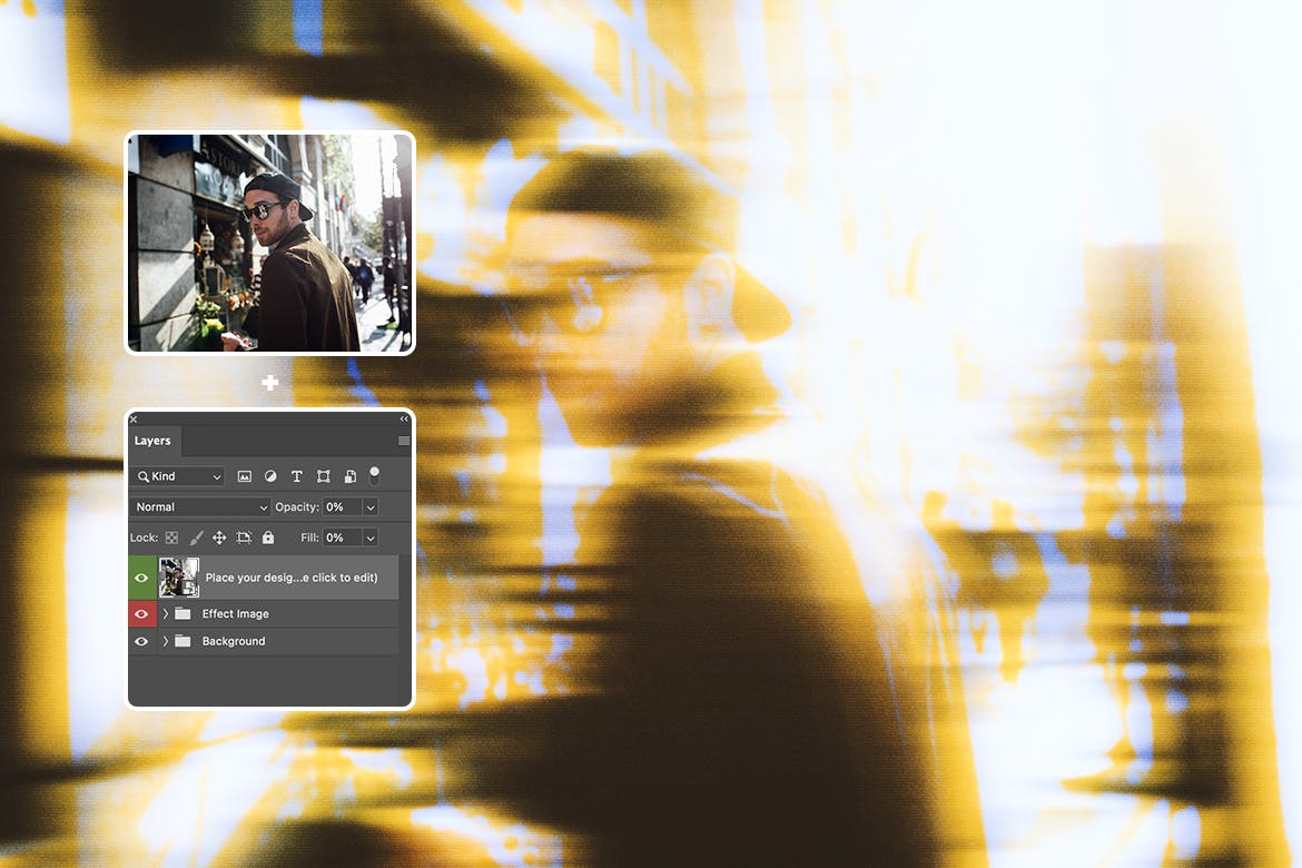 运动故障照片效果ps图层样式 Motion Glitch Photo Effect 插件预设 第2张-素材湾丨精选海外优质设计素材资源 运动故障照片效果ps图层样式 Motion Glitch Photo Effect 插件预设 sucaiwan.com