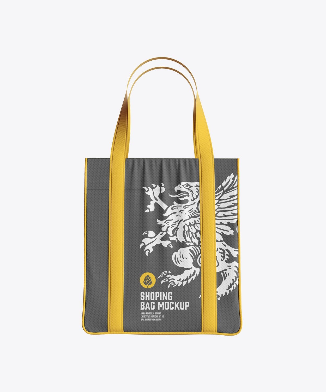 生态帆布袋包装Logo设计样机 Eco Canvas Bag Mockup 样机素材 sucaiwan.com