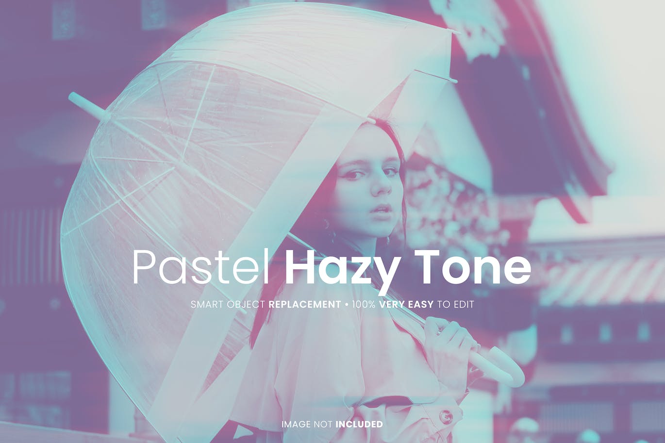 柔和朦胧照片特效PS图层样式 Pastel Hazy Photo Effect 插件预设 sucaiwan.com