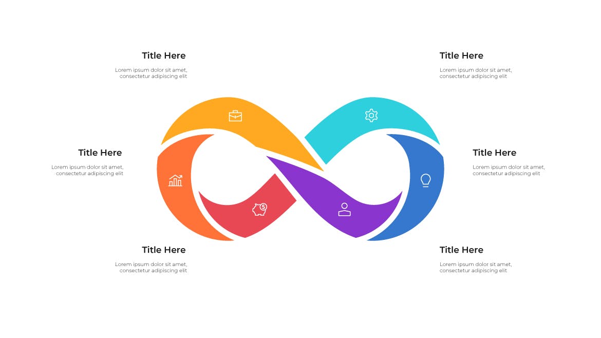 数据可视化信息图表元素集v9 Infographics Elements Set 09 幻灯图表 sucaiwan.com