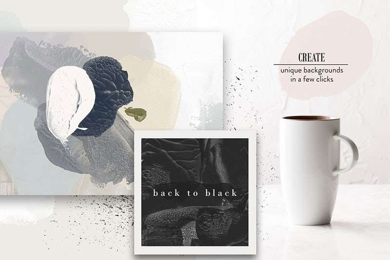 豪华水彩印章PS笔刷套装 笔刷资源 sucaiwan.com